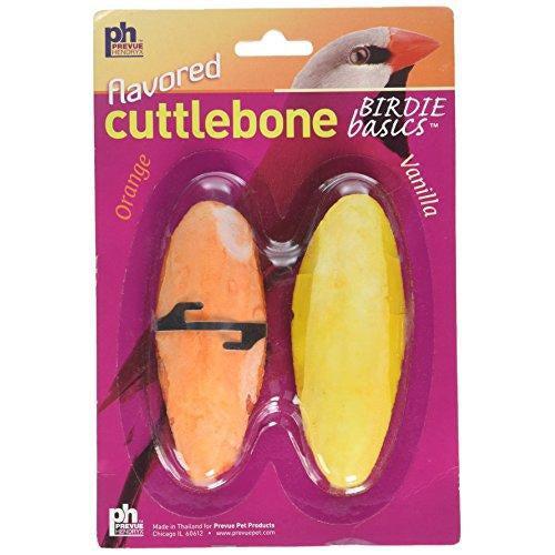 Prevue Pet Products Color Cuttlebone Orange and Vanilla 2ea/4in-Bird-Prevue-PetPhenom