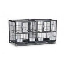 Prevue Pet Products Hampton Deluxe Divided Flight Breeding Cage System-Bird-Prevue-PetPhenom