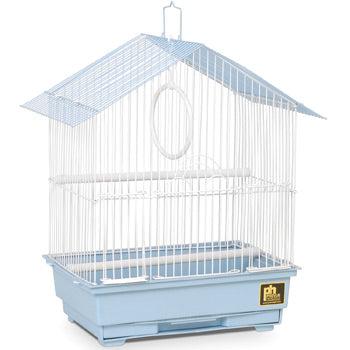 Prevue Pet Products House Style Parakeet Bird Cage Blue-Bird-Prevue Pet Products-PetPhenom