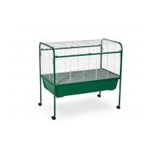 Prevue Pet Products Jumbo Small Animal Cage with Stand Green and White 40"L x 22"W x 37"H-Small Pet-Prevue Pet Products-PetPhenom