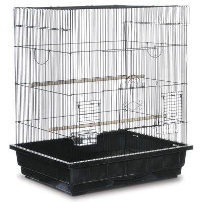Prevue Pet Products Keet/Tiel Square Roof Bird Cage - Black-Bird-Prevue Pet Products-PetPhenom