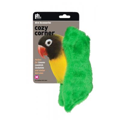 Prevue Pet Products Medium Cozy Corner (Green)-Bird-Prevue Pet Products-PetPhenom