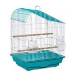 Prevue Pet Products Palm Beach Teardrop Roof Aqua & White-Bird-Prevue Pet Products-PetPhenom