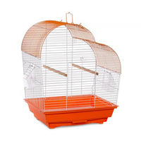 Prevue Pet Products Palm Beach Waterfall Roof Orange & White-Bird-Prevue Pet Products-PetPhenom