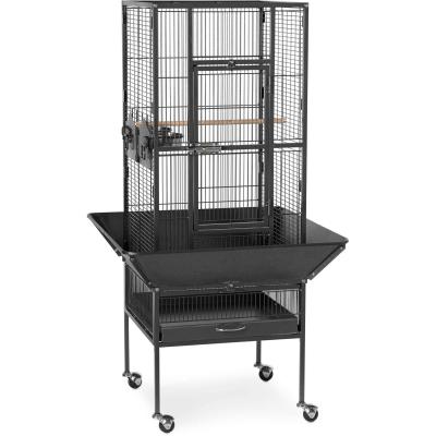 Prevue Pet Products Park Plaza Bird Cage Black - Model 3351BLK-Bird-Prevue Pet Products-PetPhenom