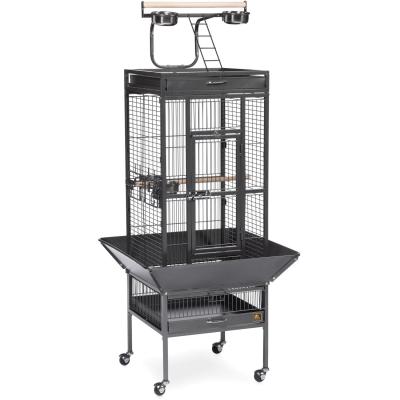 Prevue Pet Products Playtop Bird Home - Black - Model 3151BLK-Bird-Prevue Pet Products-PetPhenom