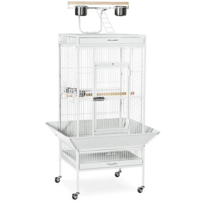 Prevue Pet Products Playtop Bird Home - Chalk White - Model 3152C-Bird-Prevue Pet Products-PetPhenom