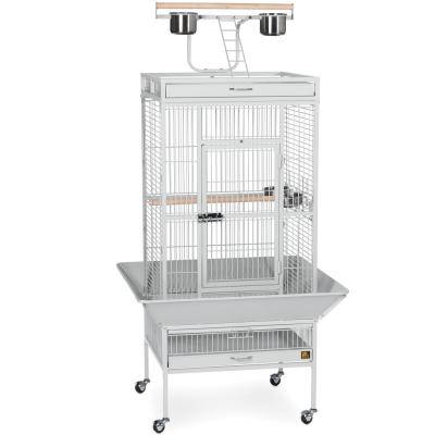 Prevue Pet Products Playtop Bird Home - Pewter White - Model 3152W-Bird-Prevue Pet Products-PetPhenom