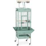 Prevue Pet Products Playtop Bird Home - Sage Green - Model 3151SAGE-Bird-Prevue Pet Products-PetPhenom