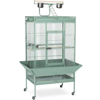 Prevue Pet Products Playtop Bird Home - Sage Green - Model 3153SAGE-Bird-Prevue Pet Products-PetPhenom