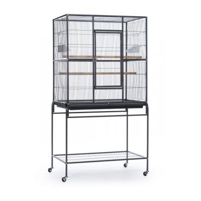 Prevue Pet Products Powder-coated steel construction Flight Cage w/ Stand - Black-Bird-Prevue Pet Products-PetPhenom