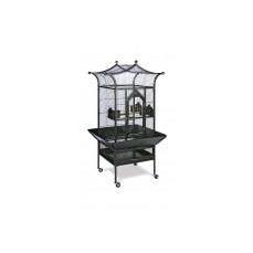 Prevue Pet Products Royalty Cage Black 20" x 20" x 56"-Small Pet-Prevue-PetPhenom
