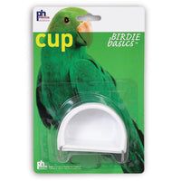 Prevue Pet Products Small Hanging Half-Round Bird Cage Cup