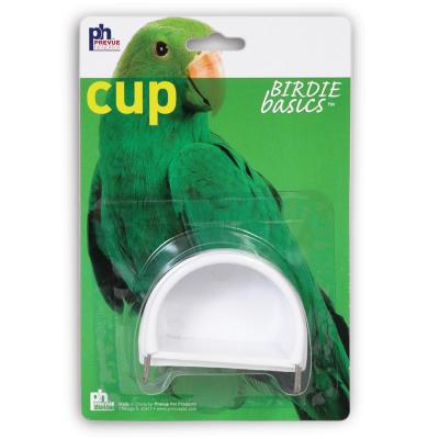 Prevue Pet Products Small Hanging Half-round Bird Cage Cup-Bird-Prevue Pet Products-PetPhenom