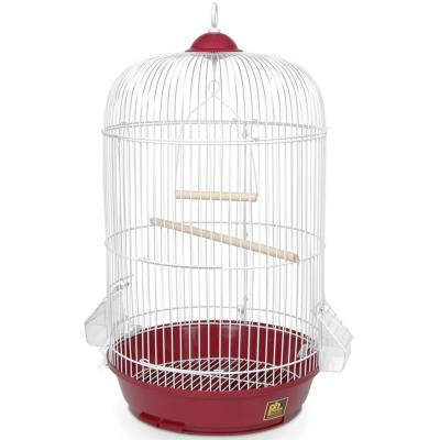 Prevue Pet Products Small Round Bird Cage - Red-Bird-Prevue Pet Products-PetPhenom