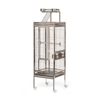 Prevue Pet Products Small Stainless Steel Bird Cage-Bird-Prevue Pet Products-PetPhenom