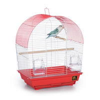 Prevue Pet Products Southbeach Coral/White Dome Top-Bird-Prevue Pet Products-PetPhenom