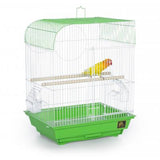 Prevue Pet Products Southbeach Green/White Flat Top-Bird-Prevue Pet Products-PetPhenom