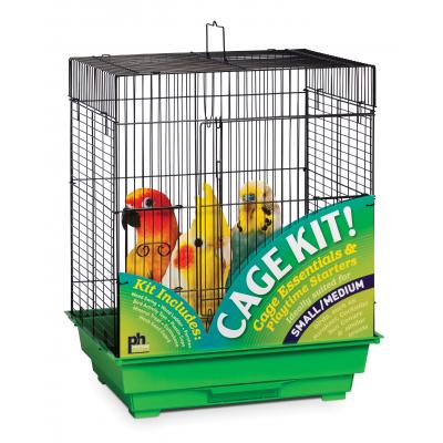 Prevue Pet Products Square Top - Green-Bird-Prevue Pet Products-PetPhenom