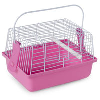 Prevue Pet Products Travel Cage Pink-Bird-Prevue Pet Products-PetPhenom