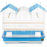 Prevue Pet Products Triple Roof Bird Cage - Blue-Bird-Prevue Pet Products-PetPhenom