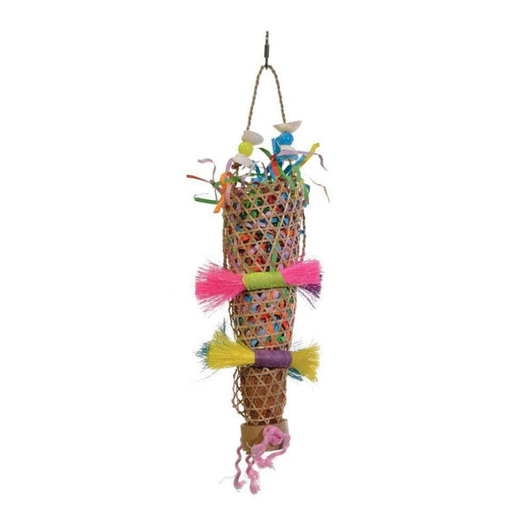 Prevue Pet Products Tropical Teasers Confetti Kazoo Bird Toy-Bird-Prevue-PetPhenom