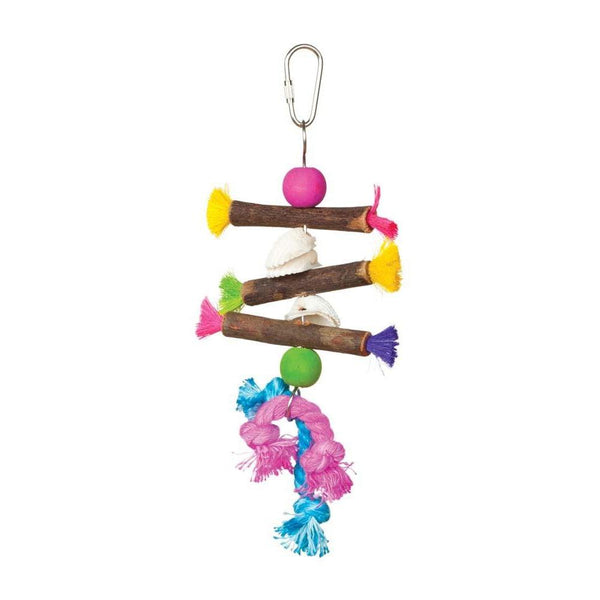 Prevue Pet Products Tropical Teasers Shells and Sticks Bird Toy-Bird-Prevue-PetPhenom