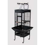Prevue Pet Products Wrought Iron Select Cage Black 34"L x 30"D x 64-1/2"H-Small Pet-Prevue-PetPhenom