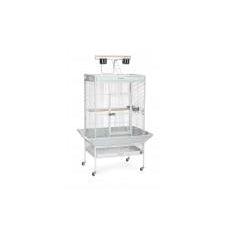 Prevue Pet Products Wrought Iron Select Cage Pewter 30" L x 22" D x 63" H-Small Pet-Prevue-PetPhenom
