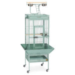 Prevue Pet Products Wrought Iron Select Cage Sage 18"L x 18"W x 57"H-Small Pet-Prevue-PetPhenom