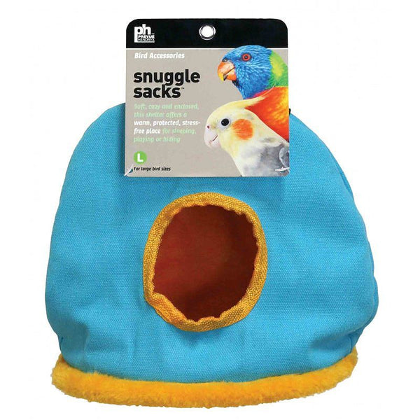 Prevue Snuggle Sack, Large - 8.25"L x 6"W x 11"H - (Assorted Colors)-Bird-Prevue Pet Products-PetPhenom