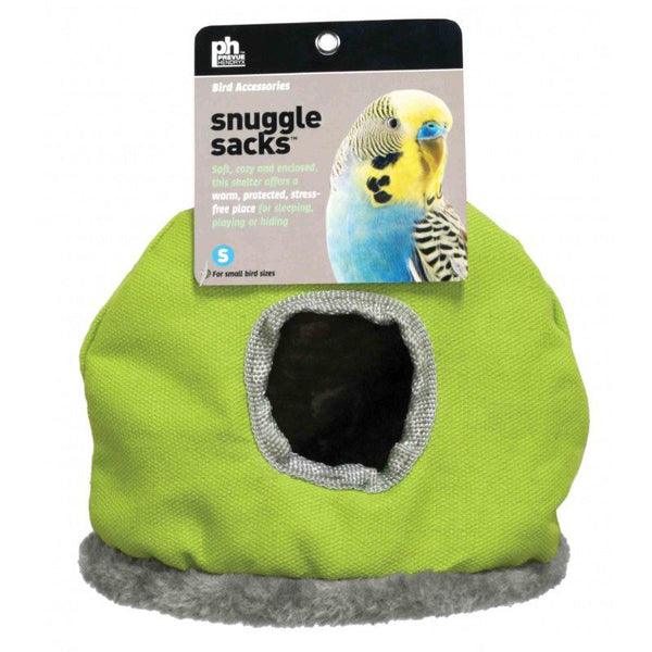 Prevue Snuggle Sack, Small - 6.25"L x 4.5"W x 8"H - (Assorted Colors)-Bird-Prevue Pet Products-PetPhenom