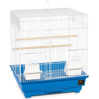 Prevue Square Top Bird Cage, Small - 1 Pack - (16"L x 14"W x 18"H)-Bird-Prevue Pet Products-PetPhenom