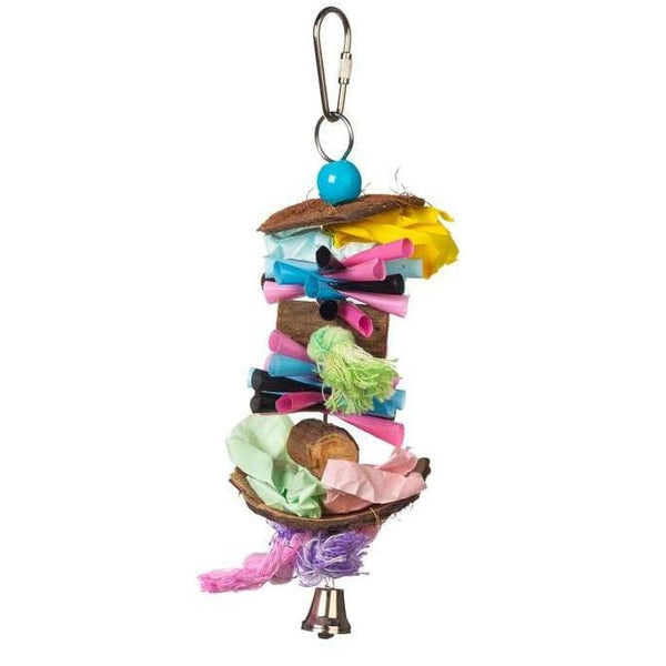 Prevue Tropical Teasers Party Time Bird Toy, 1 count-Bird-Prevue-PetPhenom