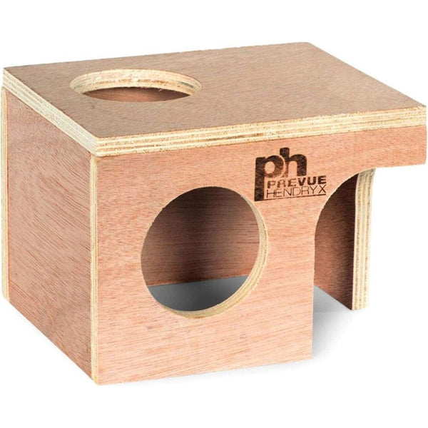 Prevue Wooden Hamster and Gerbil Hut for Hiding and Sleeping Small Pets-Small Pet-Prevue Pet Products-PetPhenom