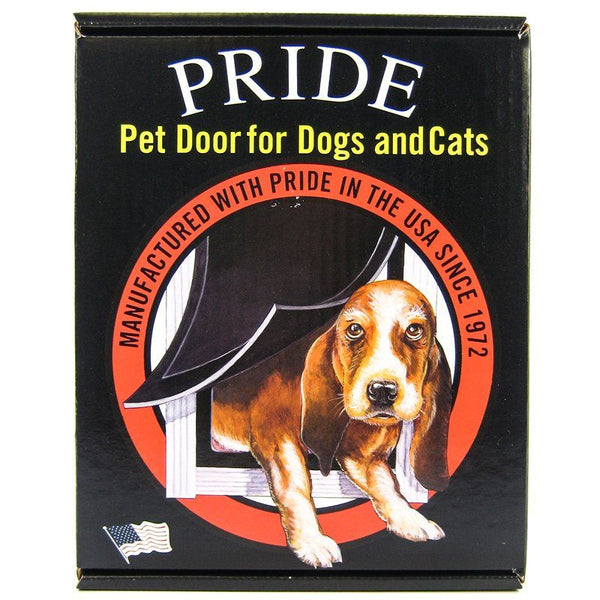 Pride Pet Doors Deluxe Pet Door, Large (11.5" Wide x 16.9" High Opening)-Dog-Pride Pet Doors-PetPhenom