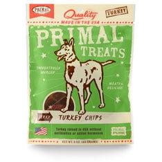Primal Jerky Turkey Chips Dog Treats, 3-oz. bag-Dog-Primal-PetPhenom