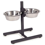 ProSelect Adjustable Height Diners with Bowls -Small - 64 oz. Bowls-Dog-ProSelect-PetPhenom