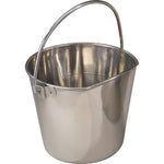 ProSelect Flat Sided Stainless Steel Pail -6 Quart-Dog-ProSelect-PetPhenom
