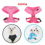 Puppia® Dotty Harness A - Pink (PI) - Medium-Dog-Puppia®-PetPhenom