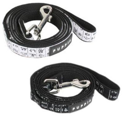 Puppia® Hangeul Lead -Black (BK)-Dog-Puppia®-PetPhenom