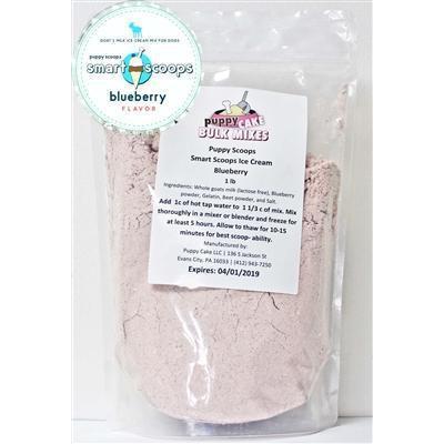 Puppy Cake BULK Smart Scoops Goat's Milk Ice Crm Mix - Blueberry-Dog-Puppy Cake LLC-PetPhenom