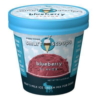Puppy Cake Smart Scoops Goat's Milk Ice Crm Mix - Blueberry-Dog-Puppy Cake LLC-PetPhenom