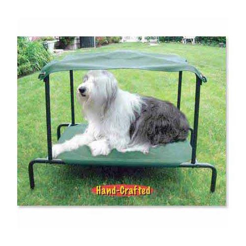 Puppywalk Breezy Bed Outdoor Dog Bed Green 28" x 20" x 25"-Dog-Puppywalk-PetPhenom