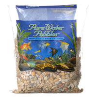 Pure Water Pebbles Aquarium Gravel - Carolina, 2 lbs (Grain Size 3.1-6.3 mm)-Fish-Pure Water Pebbles-PetPhenom