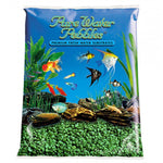 Pure Water Pebbles Aquarium Gravel - Emerald Green, 5 lbs (3.1-6.3 mm Grain)-Fish-Pure Water Pebbles-PetPhenom