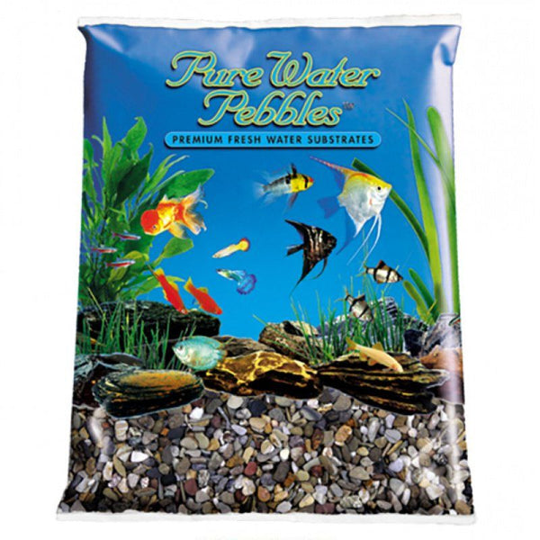 Pure Water Pebbles Aquarium Gravel - River Jack, 5 lbs (6.3-9.5 mm Grain)-Fish-Pure Water Pebbles-PetPhenom