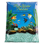 Pure Water Pebbles Aquarium Gravel - Turquoise, 5 lbs (3.1-6.3 mm Grain)-Fish-Pure Water Pebbles-PetPhenom