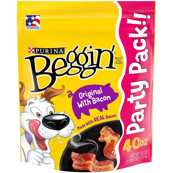 Purina Beggin' Strips Bacon Flavor, 40 oz-Dog-Purina-PetPhenom