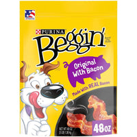 Purina Beggin' Strips Bacon Flavor, 48 oz-Dog-Purina-PetPhenom